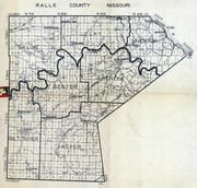Index Map, Ralls County 1946